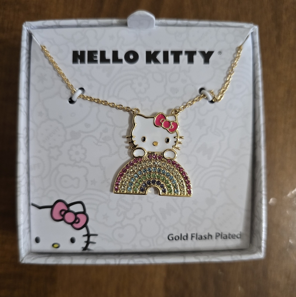 Hello Kitty Rainbow Necklace - Picture 1 of 3